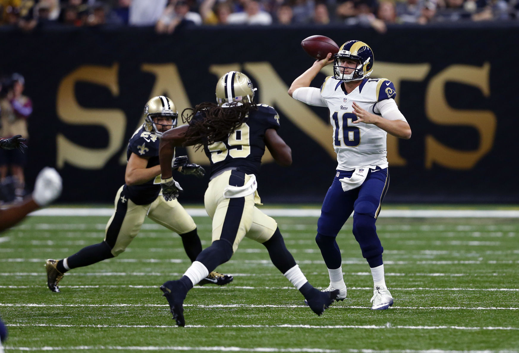 Saints at Rams, Week 12